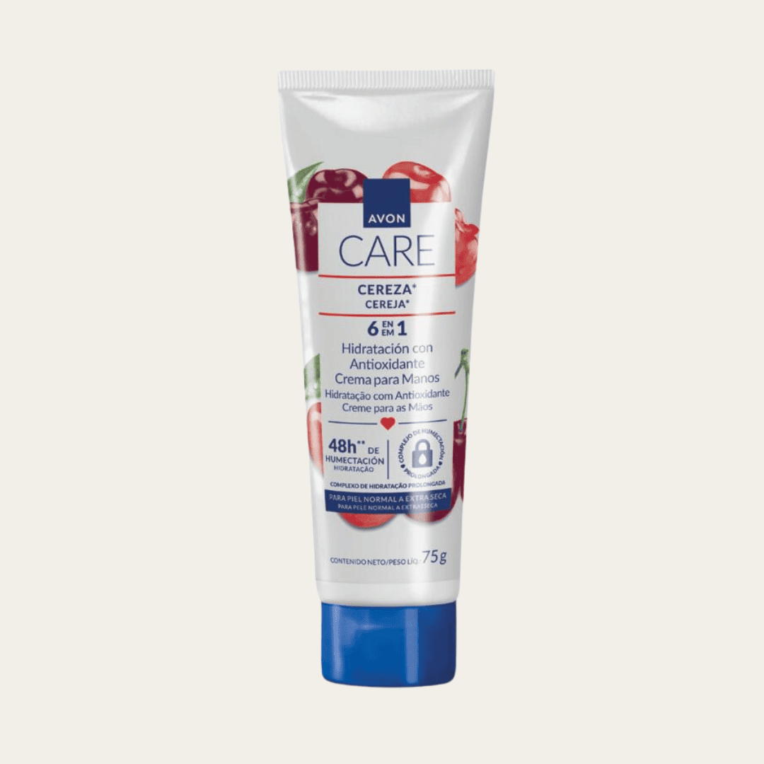 Crema Para Manos 6 en 1 Cereza