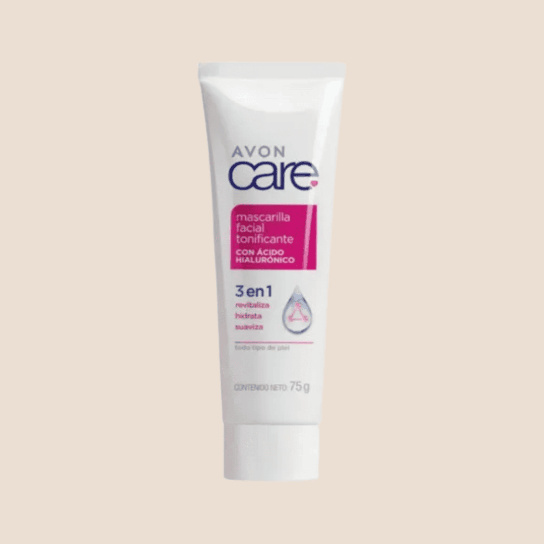 Mascarilla Tonificante Facial Avon Face 3 en 1