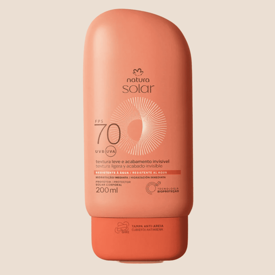 Protector solar corporal 70 pfs Piel seca