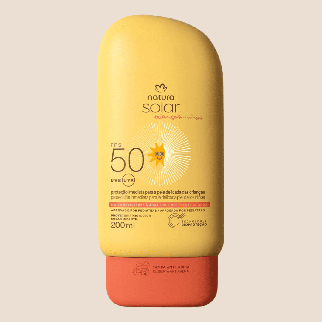 Protector solar corporal 50 pfs para niños