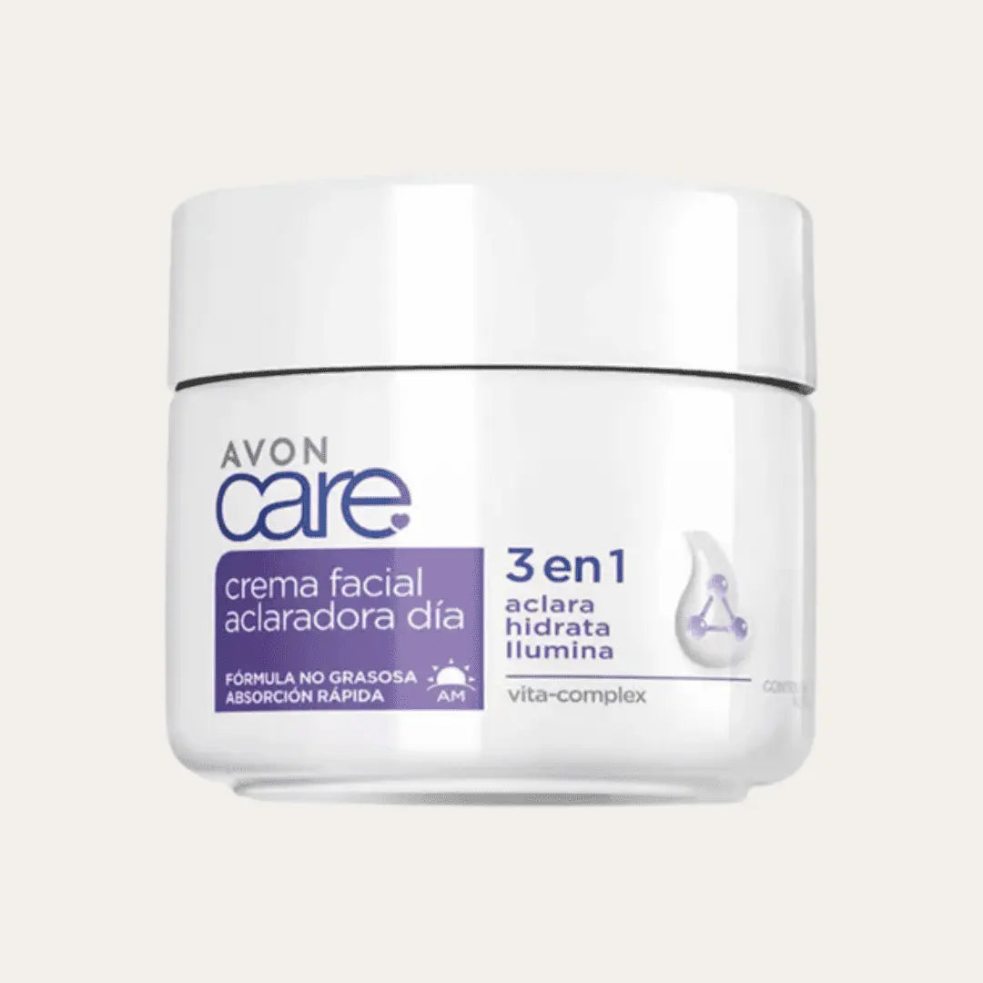 Crema Facial Aclaradora 3 en 1 Día Avon