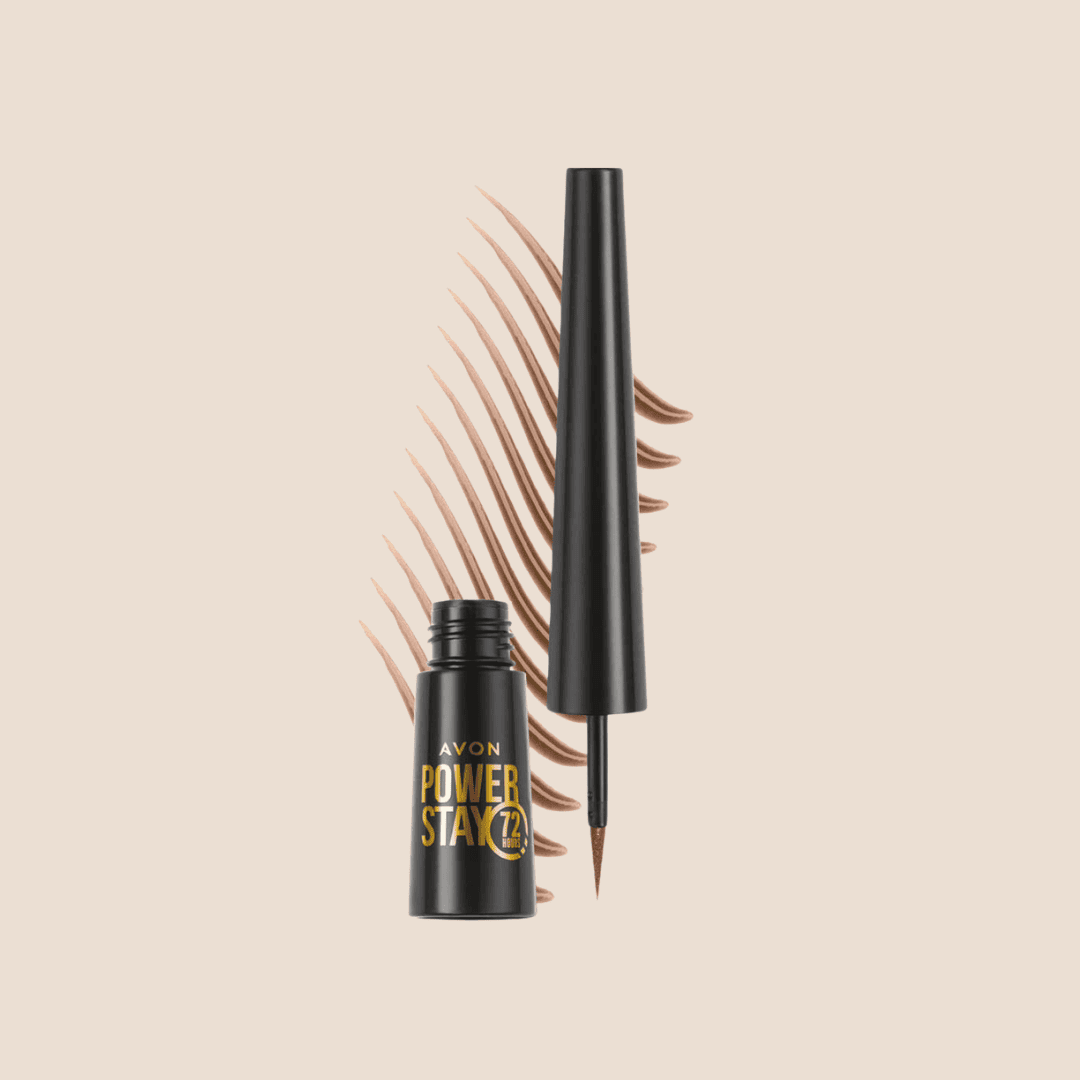 Lapiz para cejas brunette avon power stay 24h