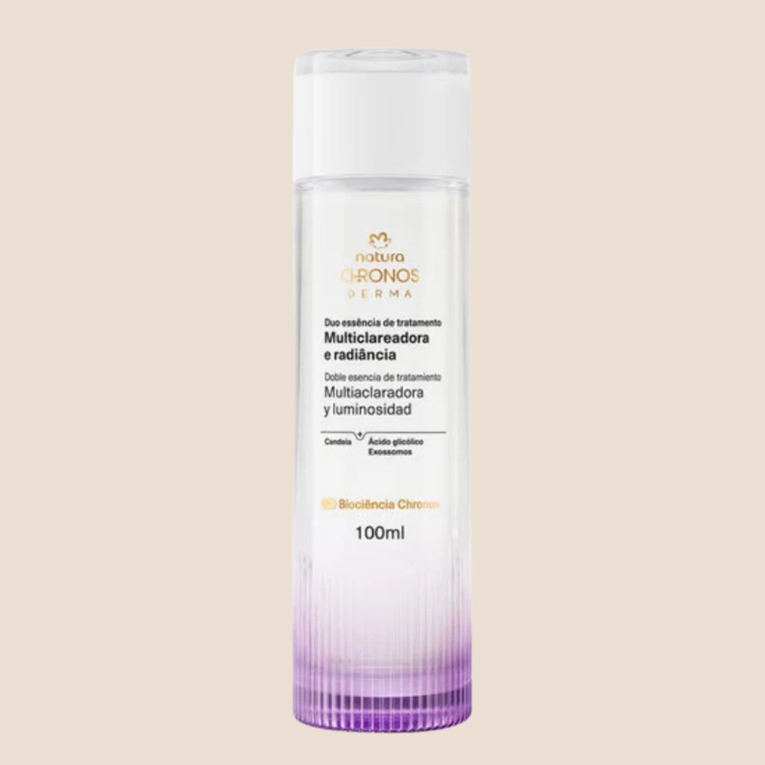 Doble Essencia de Tratamiento Multiaclaradora y Luminosidad Chronos Derma