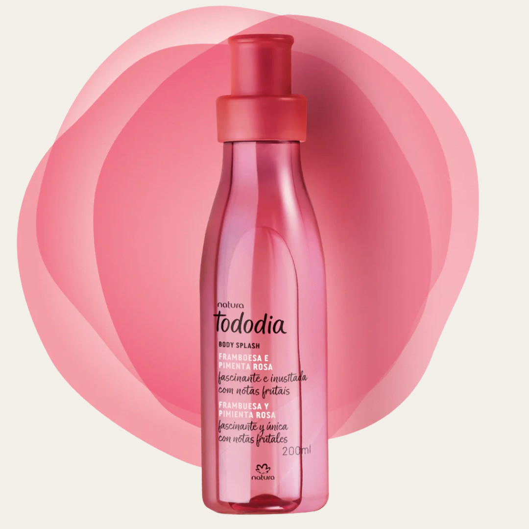 Body Splash Tododia Frambuesa y Pimienta Rosa