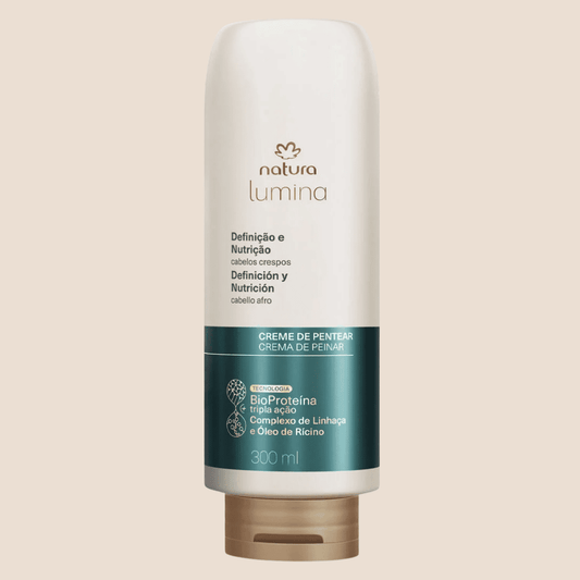 Crema para peinar activadora para definición y nutrición de cabello crespo