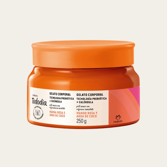 Helado corporal Tododia Mango Rosa y Agua de Coco