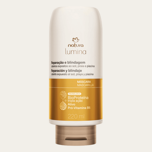 Mascara Lumina reparación y blindaje expuesto al sol