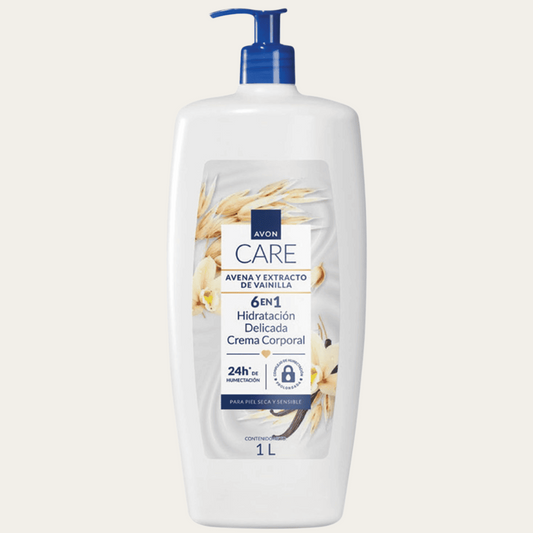 Hidratante Corporal Avon Care 6 en 1 Avena y Vainilla