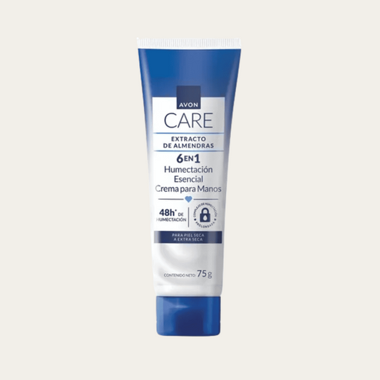 Crema para manos 6 en 1 extracto de almendras