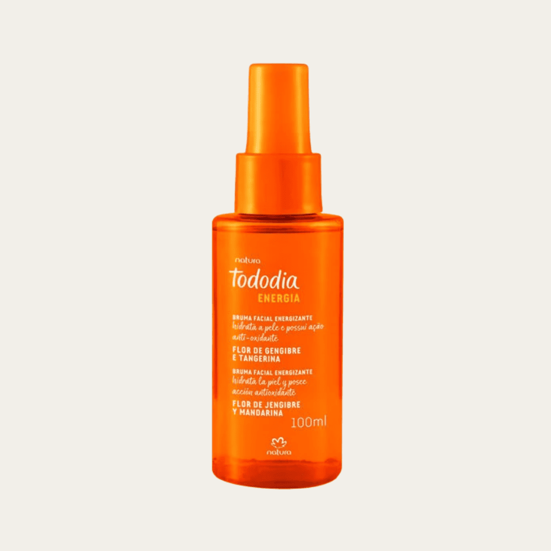 Bruma Facial Energizante Flor de Jengibre y Mandarina