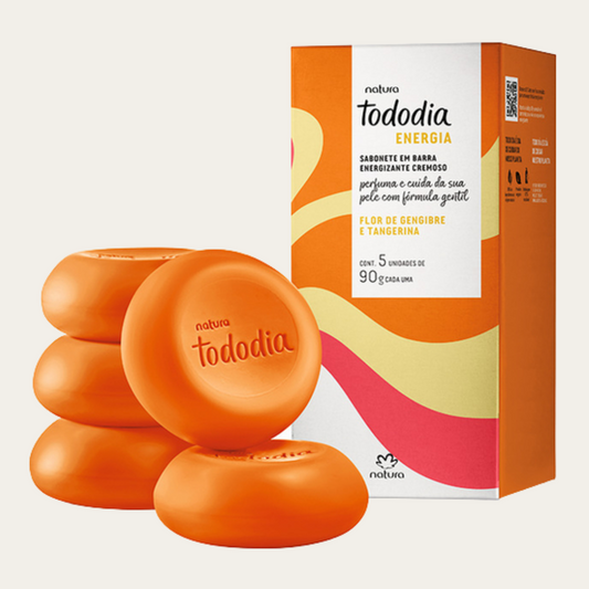 Jabones Corporal Tododia Jengibre y Mandarina x5