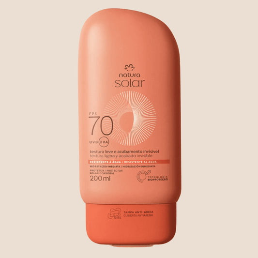 Protector solar corporal 70 pfs Piel seca