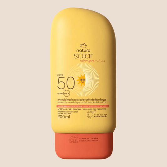 Protector solar corporal 50 pfs para niños