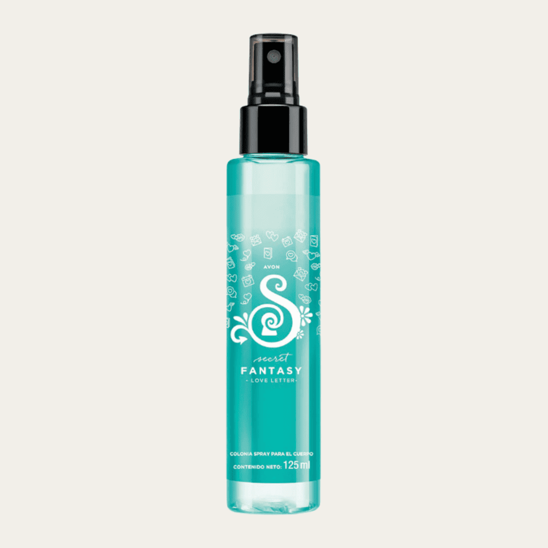Body Splash Secret Fantasy Love Letter