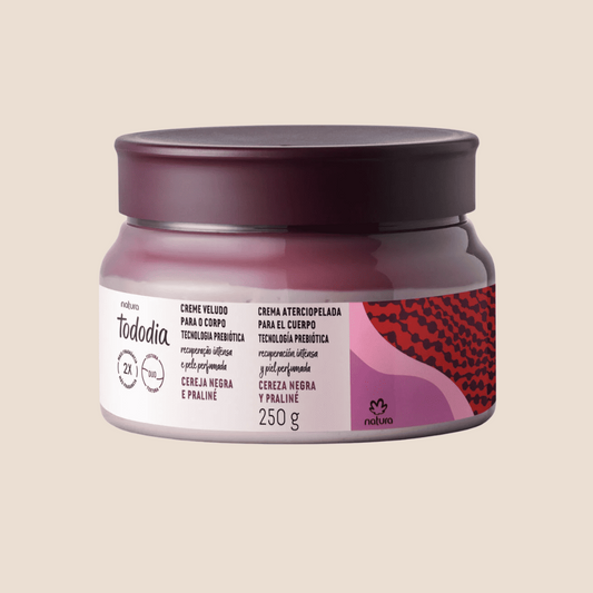 Crema Corporal Terciopelo Cereza Negra Y Praliné Tododia