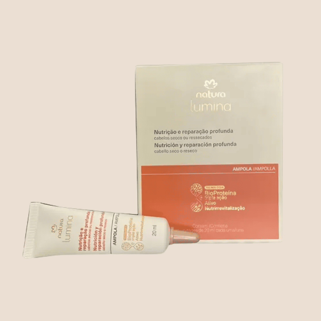 lumina nutricion y reparación profunda cabello seco ampollas reparación