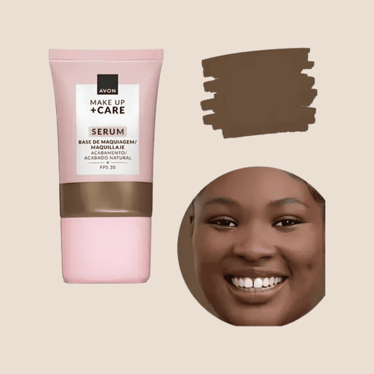base de maquillaje avon make up + care matte