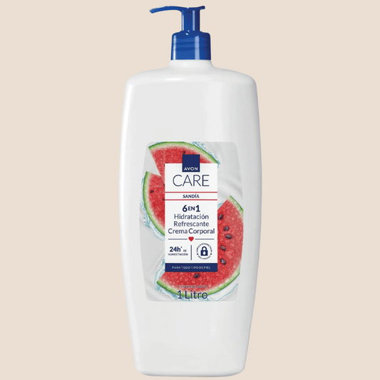 Hidratante Corporal Avon Care 6 en 1 Sandía