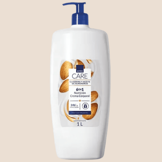 Hidratante Corporal Avon Care 6 en 1 Aceite de Argan y Naranja