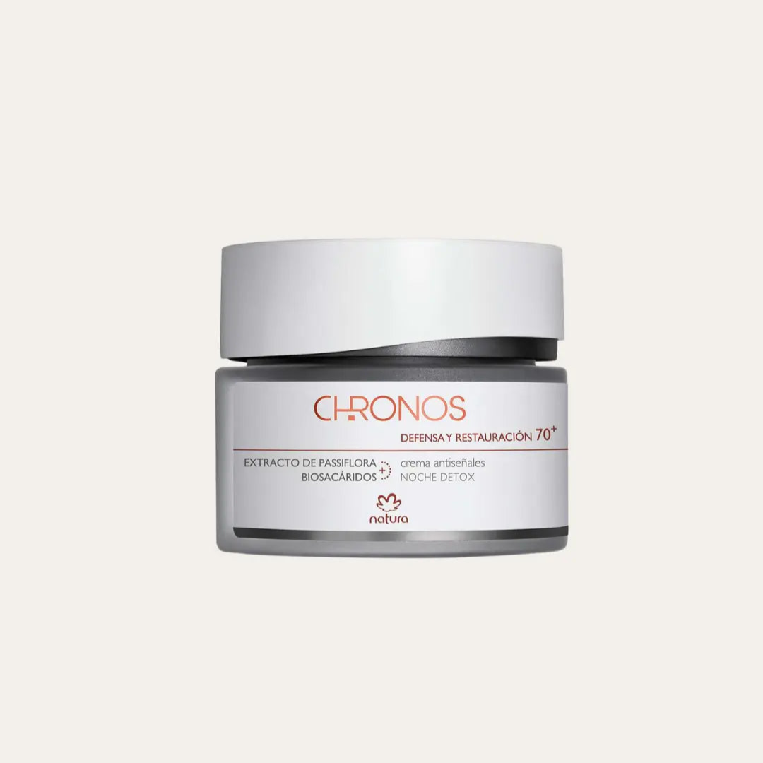 Crema Facial Antiseñales 70+ Noche Natura